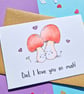 Fathers Day Card, Card for Dad, Daddy Card, Best Dad Card - Image 3