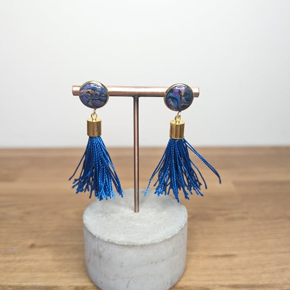 Yzma inspired tassel dangles 