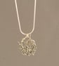 Eco Silver Teazel Pendant - Image 2