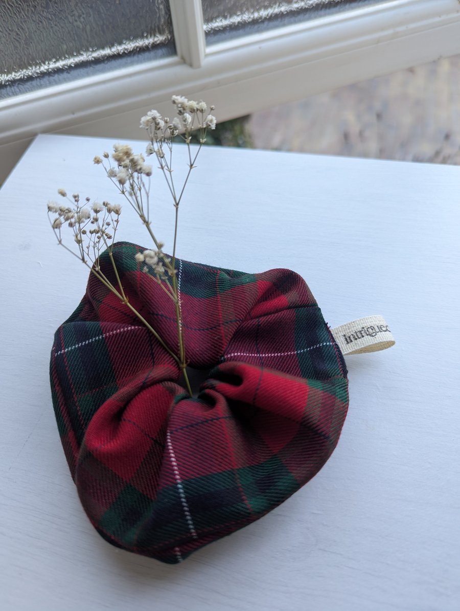 Scrunchie - tartan 