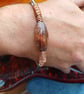Re-Purposed Guitar String Bangle.  A Gift For Guitarists and Musicians