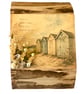 Wooden Coastal Beach Huts Wall Plaque Rustic Seaside Welsh Poplar Wood Art Sign. - Image 6