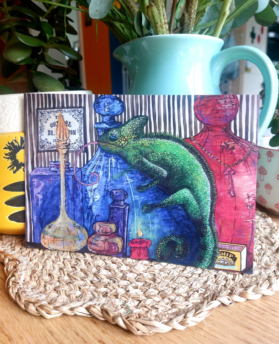 The Chameleon - Art Print