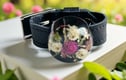 Pressed flower bracelets