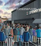 Spennymoor, Framed & Unframed Fine Art Print Town Football FC, Stadium Gift - Image 2