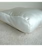 Tempur Pedic Original Travel Neck Pillow Cover Orthopaedic Mulberry Silk Ivory - Image 1