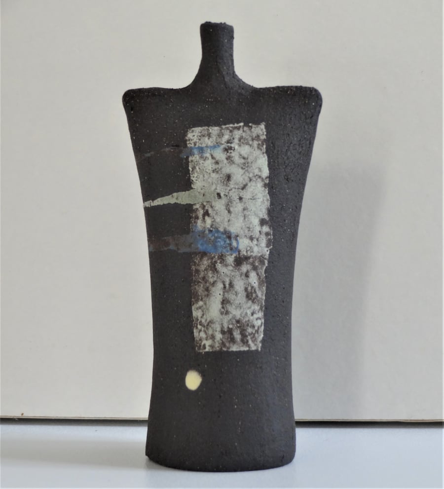 Greta.  Mini ceramic with abstract motifs