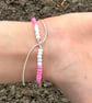 Seed Bead Bracelet. Glass Bead Bracelets. Friendship Bracelet. Beach Bracelets.  - Image 2