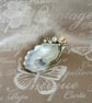 Handmade Oyster Shell Incense Holder – Coastal Beach Decor