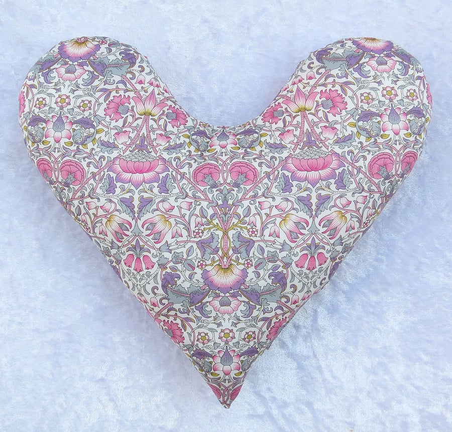 Breast Cancer pillow, underarm pillow, made from Liberty Tana Lawn, 26cm