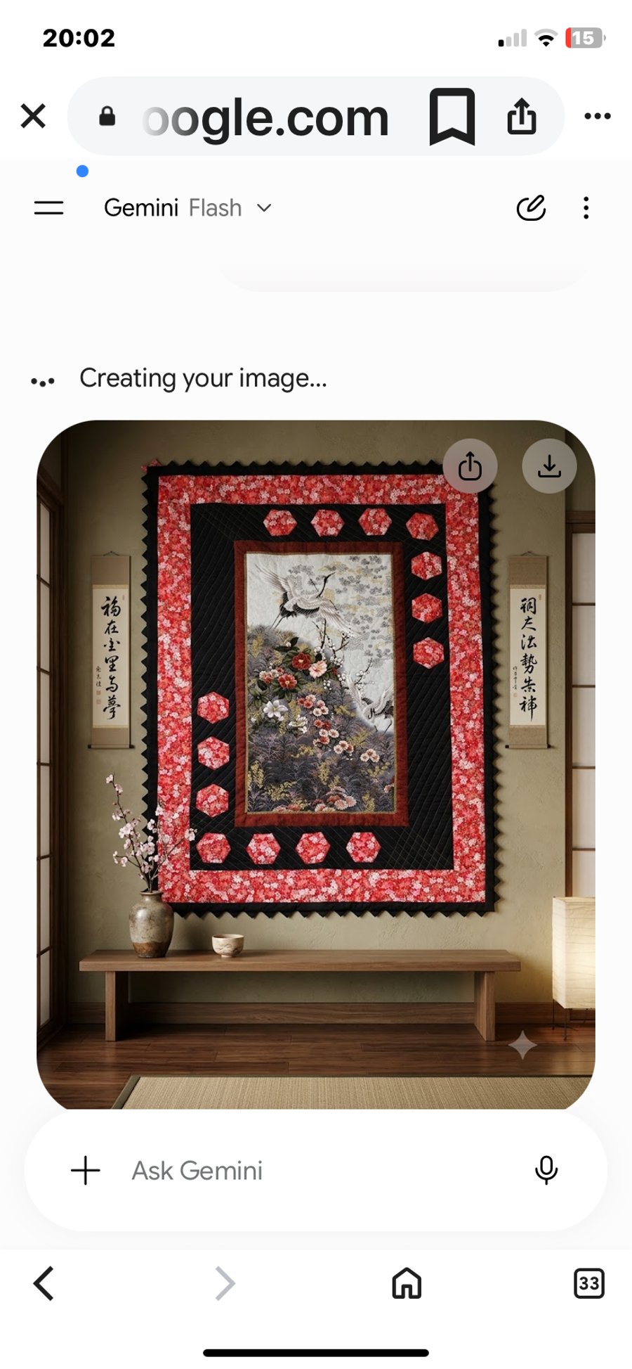 Cranes In Flight Quilt