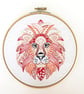 Lion Embroidery Kit - Embroidery Kit - Image 4