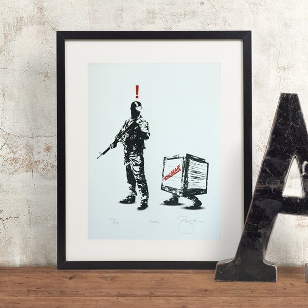 Metal Gear Solid ‘Alert’ Hand Pulled Limited Edition Screen Print