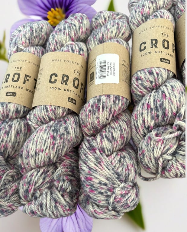 West Yorkshire Spinners The Croft Aran 5 x 100g Hanks