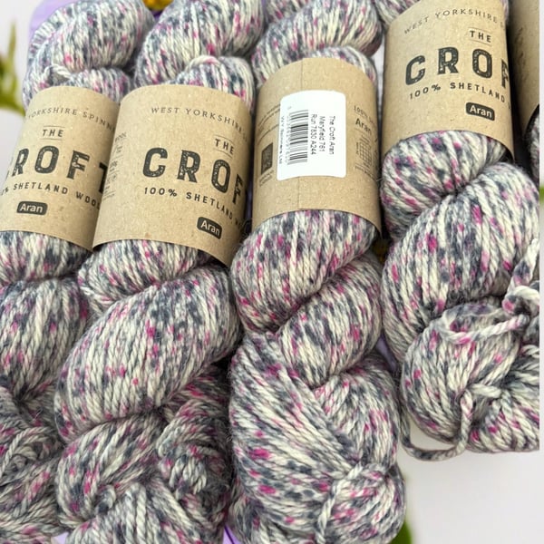 West Yorkshire Spinners The Croft Aran 5 x 100g Hanks