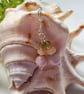 Pink Kunzite, Wello Opal & Peridot Hand Made Sterling Silver Earrings  - Image 4
