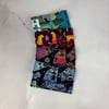 Cats card case, Cat travel pass holder, 4 options, Handmade