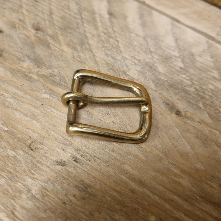 25mm Solid Brass Belt Buckle