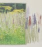 Textile art panel ready to frame - Image 4