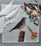 Song Thrush card, blank - Image 5
