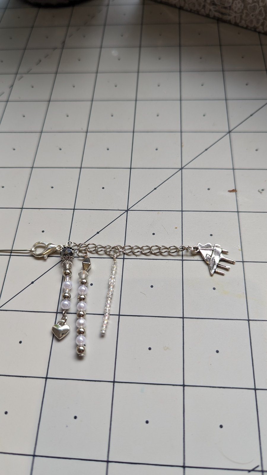 Glue Bottle Dangle Topper Stainless Steel Jewellery