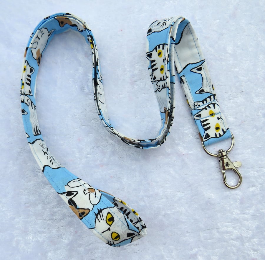 Lanyard, cats lanyard, ID holder