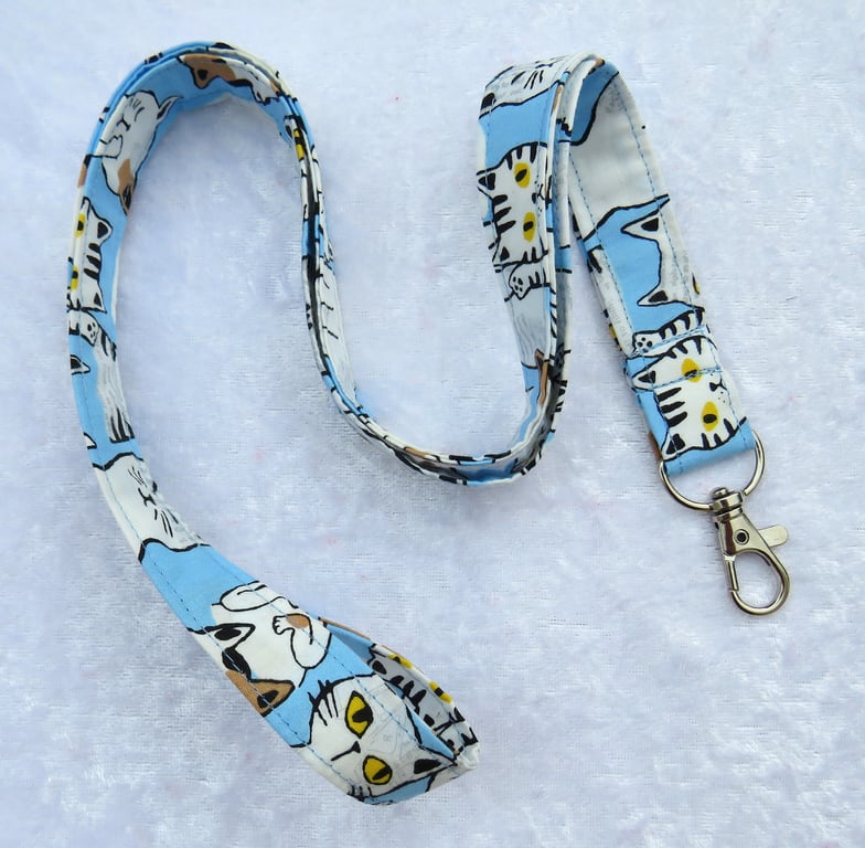 Lanyard, cats lanyard, ID holder