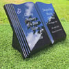  flat Grave Stone Headstone Flat Headstone open book Bible Grave Marker