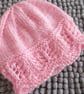 14" Newborn Matinee Coat & Hat - Image 6