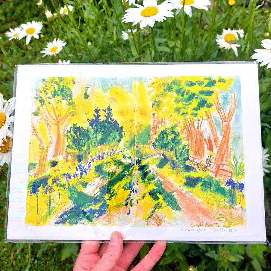 A4 Sunrise at Enys Gardens