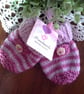 Baby Girl's Mittens  6-12 months size