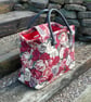 Rose tapestry Mary Poppins carpet bag travel bag overnight bag weekend holdall - Image 4
