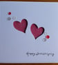 Heart Apertures Anniversary Card - Image 7