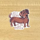 Die cut sticker ( design K005