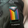 Embroidered Ambulance 'Pride-Progress' Flag Epaulettes - custom for events only 