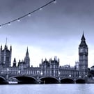 Houses of Parliament Big Ben Westminster Bridge London Photograph Print