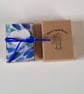 Tiny ted in a box, letterbox gift 'random act of tiny furry kindness' - Image 2
