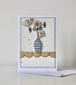 Handmade Blank Card Number 7