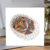 Little Hedgehog Greeting card