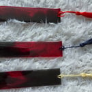 Handmade Resin Bookmarks with Tassels – Elegant & Unique