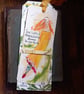 Hand drawn bookmark ' spring blossom'' - Image 1