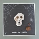 Halloween Pebble Art Frame