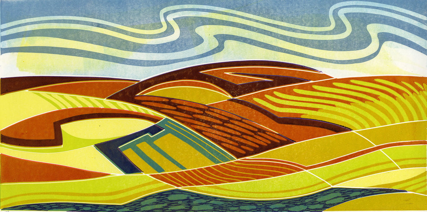 Abstract landscape -`Heat`