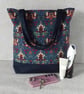Tote bag, shopping bag, floral, William Morris - Image 6
