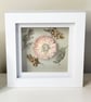 Handmade Pressed Strawflower Art, Botanical Framed Flowers, Unique Nature Gift  - Image 2