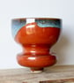 Red and Blue Collared Vessel - Image 5
