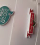 Christmas gift tags. Festive words. Ref 546 - Image 6