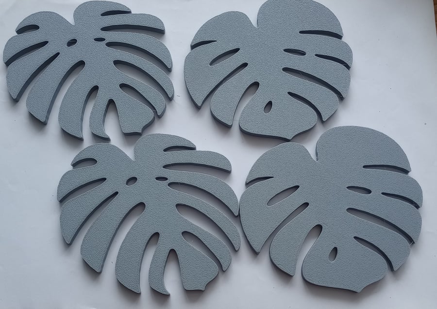 Leaf Coasters 3D Printed