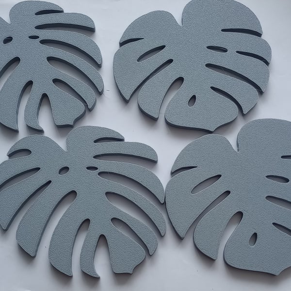 Leaf Coasters 3D Printed