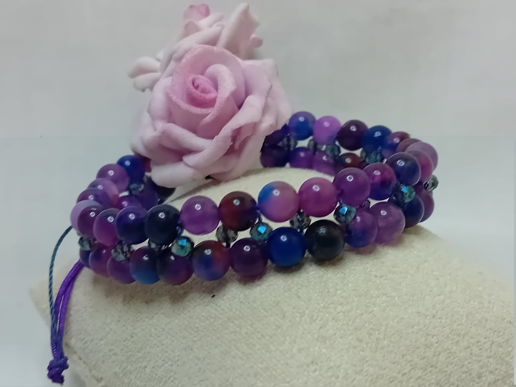 Sugilite Stary Night Bracelet